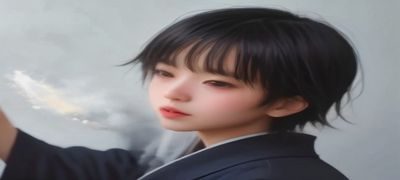 奉俊昊导演照片风格图：身着深色外套站在电影摄影机旁，神情专注，背景为现代化片场